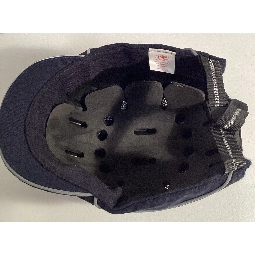 JSP HardCap  A1+ Bumpcap with Short Brim Navy 53-63cm Hardhat